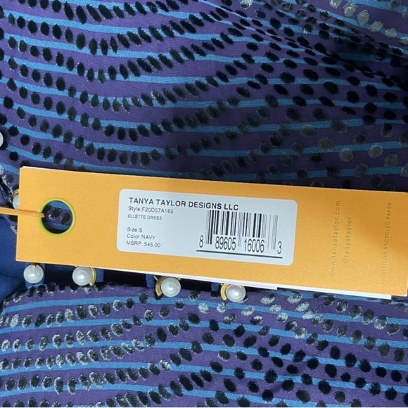 Tanya Taylor NWT Ellette Long-Sleeve Belted Dress Size Small - Picture 7 of 10